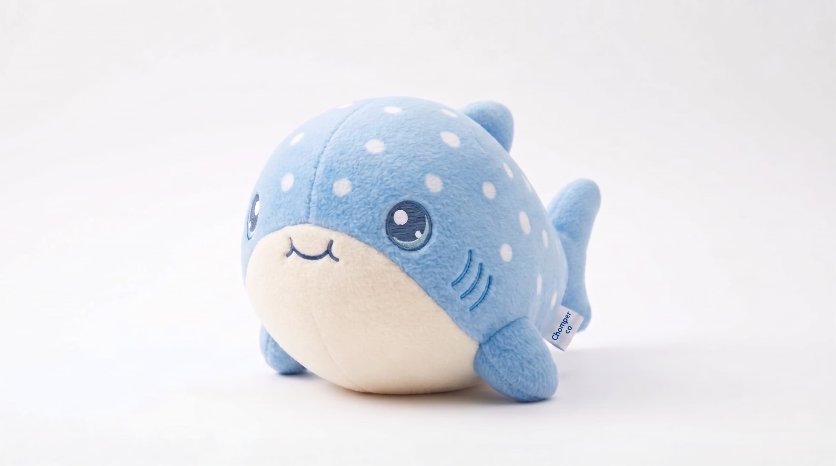Bubbles the Whale shark plush shark