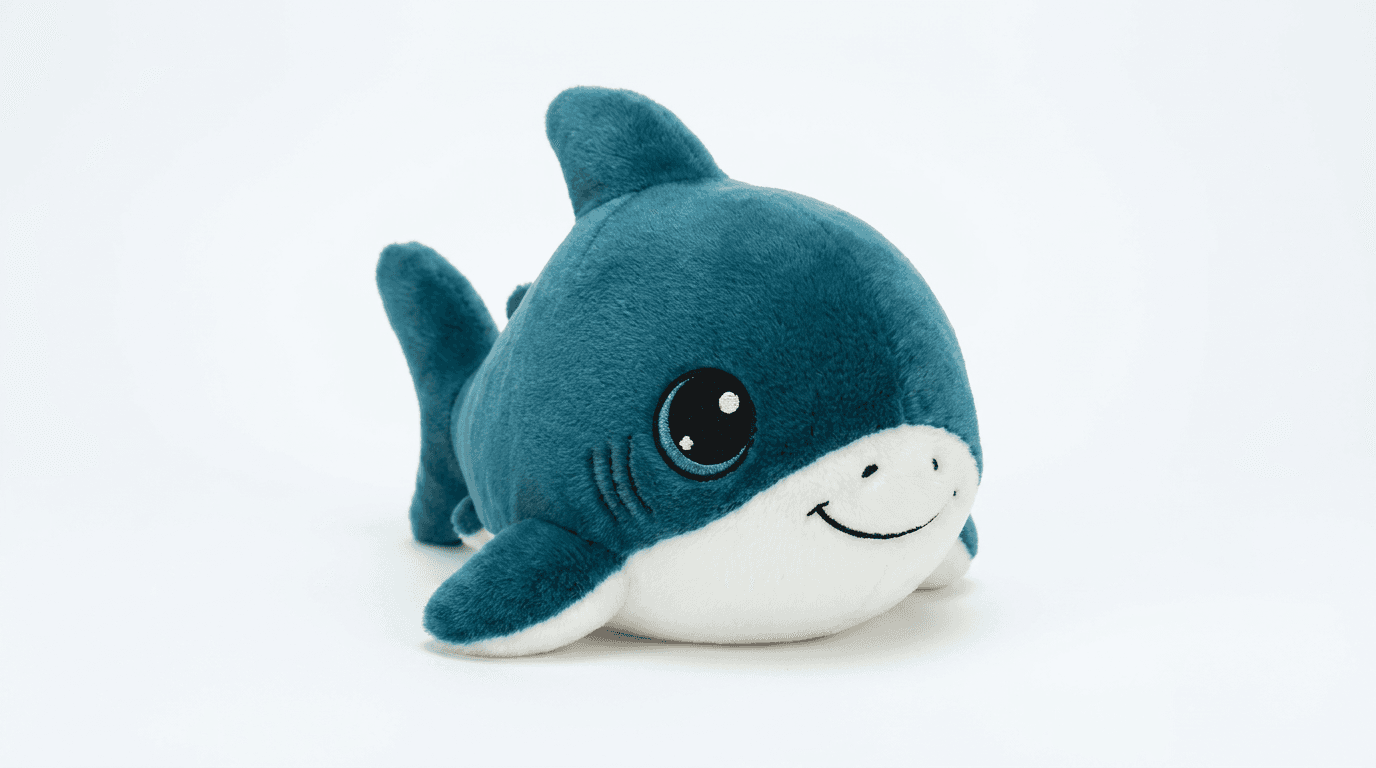 Mikey the Shortfin mako plush shark